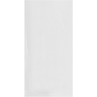 Plymor 6"" X 12"" (Pack Of 100)  4 Mil Flat Open Clear Plastic Poly Bags