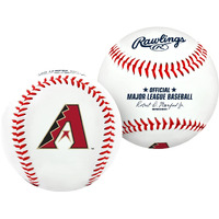 Rawlings Mlb Arizona Diamondbacks Team Logo Baseball  Official  White