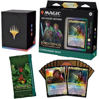 Magic The Gathering The Lord Of The Rings: Tales Of Middle-Earth Commander Deck 2 + Collector Booster Sample Pack