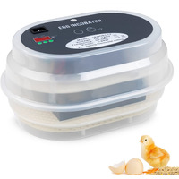 Hblife Digital Egg Incubator For Hatching 9-12 Chicken  Quail And Duck Eggs  With Fully Automatic Egg Turning And Temperature Display  Hatcher For Turkeys  Birds  Parrots And Poultry