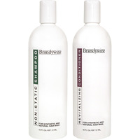 Brandywine Non Static Shampoo & Revitalizing Conditioner 16 Ounce.  Value Pack Bundle 2 Items