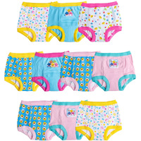 Baby Shark Unisex Training Pant Multipacks With Success Tracking Chart & Stickers  Sizes 18M  2T  3T  4T  10-Pack Assorted Pink  3T