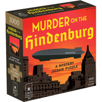 Murder Mystery Party | Classic Mystery Jigsaw Puzzle  Murder On The Hindenburg  1 000 Piece Jigsaw Puzzle