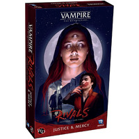 Renegade Game Studios Vampire: The Masquerade Rivals Expandable -Card Game: Justice & Mercy - Clan Card Game  Ages 14+  2-4 Players  30-70 Min