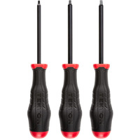 Tekton Square High-Torque Black Oxide Blade Screwdriver Set  3-Piece (S1-S3) | Dhq91004