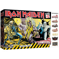 Zombicide Iron Maiden Character Pack #2 - Eddie Miniatures And Game Enhancements! Cooperative Strategy Board Game  Ages 14+  1-6 Players  60 Minute Playtime  Made By Cmon