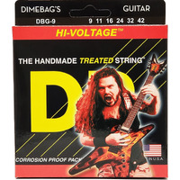 Dr Strings Electric Guitar Strings  Dimebag Darrell Signature  Treated Nickel-Plated  9-42