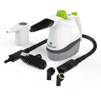 Steamfast Sf-210 Handheld Steam Cleaner With 6 Accessories Included To Remove Dirt  Grime  Grease  White