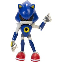 Sonic The Hedgehog Action Figure 2.5 Inch Metal Sonic Collectible Toy   Blue  3 Years