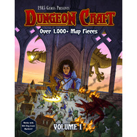Dungeon Craft Board Game: Volume 1 Loose Leaf Inside A Custom Box  Water Resistant  Dry Erase By 1985 Games
