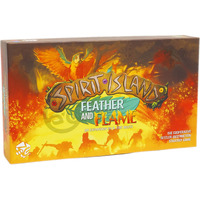 Greater Than Games | Spirit Island: Feather & Flame | Cooperative Strategy Board Game Expansion | 1 To 4 Players | 90+ Minutes | Ages 14+