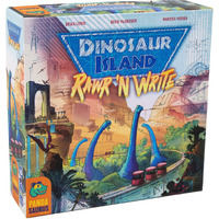 Dinosaur Island Rawr And Write Game | Roll And Write Strategy Game | Fun Drawing Game For Adults And Kids | Ages 10+ | 1-4 Players | Average Playtime 30-45 Minutes | Made By Pandasaurus Games