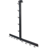 Gym Fitness Lat Pull Down Bar Storage Rack For Mag Grip  Heavy Duty A-Frame Stand For Lat Pulldown Attachments & Lat Bar (T-Zhijia)
