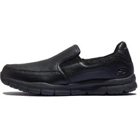 Skechers Men's Nampa-Groton Food Service Shoe  Black  10.5 Wide