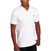 U.S. Polo Assn. Men's Classic Polo Shirt  White  Xl