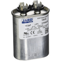 Mars - Motors & Armatures 12910 Motor Run Capacitor  370 Volt  Oval  15 Micro-Farads