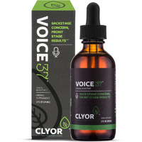 Clyor Voice37- All Natural Voice Remedy For Singers - Boosts Your Voice - Soothes And Relieve Hoarseness - Lubricates Vocal Cords - Removes Mucus - Enhances Your Singing And Speaking - 2 Oz