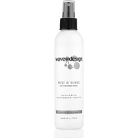 Design Essentials Wave By Design Mist & Shine Dry Finishing Spray - Moisturizes & Add Shine - 8 Oz