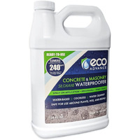 Eco Advance Concrete/Masonry Siloxane Odorless Spray-On Application Waterproofer Concentrate  Safe For Use Around Plants  Pets  And People  1 Gallon