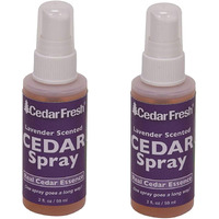 Household Essentials Cedarfresh 84802 Cedar Power Spray With Lavender Essence Scent  2 Fl. Oz. - 2 Pack