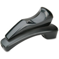 7520015926295  Angular Shape Telephone Shoulder Rest  2 X 2 1/2 X 6 1/2  Black
