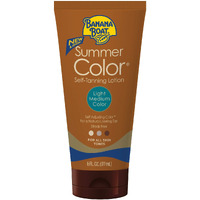 Banana Boat Summer Color Self Tanning Lotion  6Oz | Light Medium Color For All Skin Tones  Self Tanner Lotion  Sunless Tanning Lotion  Banana Boat Self Tanner  6Oz