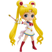 Banpresto 17563 Pretty Guardian Sailor Moon Eternal - The Movie- Q Posket - Super Sailor Moon - Moon Kaleidoscope Version - (Repeat) Figure