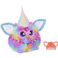 Furby Tie Dye  15 Fashion Accessories  Interactive Plush Toys For 6 Year Old Girls & Boys & Up  Voice Activated Animatronic