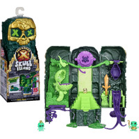 Treasure X Lost Lands Skull Island Swamp Tower Micro Playset  15 Levels Of Adventure. Survive The Traps And Discover 2 Micro Sized Action Figures. Will You Find Real Gold Dipped Treasure?