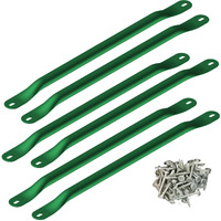 Swing-N-Slide Ws 4564 Metal Monkey Bars With Six 21.5"" Metal Rungs With Hardware  Green