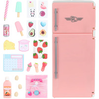 Real Littles Desktop Caddies - Mini Fridge With 20+ Real Working Stationery Surprises Inside! Small