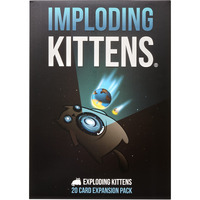 Imploding Kittens Expansion Set - Easy Family-Friendly Party Games - Card Games For Adults  Teens & Kids - 20 Card Add-On