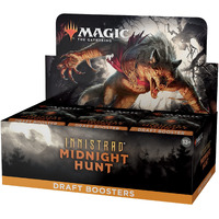 Magic: The Gathering Innistrad: Midnight Hunt Draft Booster Box | 36 Packs (540 Magic Cards)