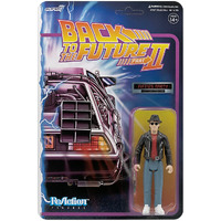 Super7 Back To The Future Part Ii: Fifties Marty Mcfly Reaction Figure  Multicolor