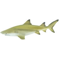 Safari Ltd. Lemon Shark Figurine- Realistic 5.75"" Plasticfigure - Educational Toy For Boys  Girls And Kids Ages 3+
