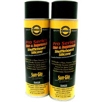 Sun-Glo Silicone Shuffleboard Spray (12 Oz.) (Pack Of 2)