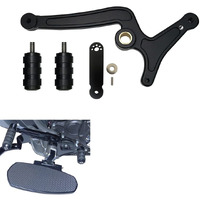 Ticoast Heel Toe Gear Shift Lever  Shifter Level Pedal  Motorcycle Brake Pedal Foot Pegs For 2015 And Up Indian Scout And Scout Sixty