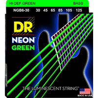 Dr Strings Hi-Def Neon Bass Guitar Strings (Ngb6-30)