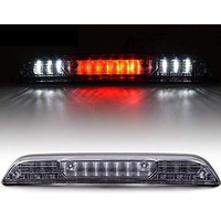 Pit66 Led 3Rd Brake Light  Compatible With 15-20 Ford F150 Rear High Mount Stop Parking Light Lamp Cargo Light Assembly Clear Lens Black Housing