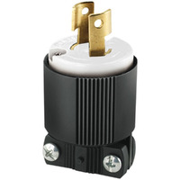 Eaton Cwl220P-6 20 Amp 250V L2-20 Safety Grip Plug  Black & White