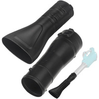 191L13-5 191B21-6 Blower Nozzle Adapter & 197889-6 Flat End Nozzle Attachment Kit For Makita X2 36V Hand Held Blower  For Xbu02Z Xbu03 Dub362 Blower Narrow End Profile  Increasing Air Velocity