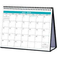Desk Calendar 2024-2025- Desk Calendar From July 2024 - December 2025  10"" X 8.3"" Calendar Desk  Standing Flip 2024-2025 Desktop Calendar