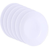 Corelle  White  Livingware Luncheon Plate  8-1/2-Inch  Set Of 6  8-1/2
