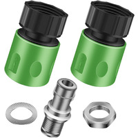 Haiouus Lawn Mower Deck Wash Kit  Compatible With Mtd  Troy-Bilt  Craftsman Lawn Mower Tractor  Cub Cadet Deck Cleaning Adaptor Quick Connect Attachment Kit  Fits Riding Lawn Mower Deck Hose Adapter