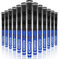 Champkey Premium Hybrid Golf Grips 13 Pack - All Weather Performance Golf Club Grips - Choose Between 13 Grips With Full Kits And 13 Grips