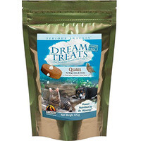 Wysong Dream Treats Quail- For Dogs/Cats/Ferrets - Raw Food - 4.9 Ounce Bag