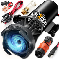 12V Rv Portable Macerator Waste Pump For Sewage  12Gpm Suction 3.2 Feet Lift 10 Feet  Complete Rv Macerator Pump Kit For Right Out Of Box