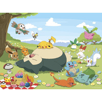 Buffalo Games - Pok?Mon - Pok?Mon Picnic - 400 Piece Jigsaw Puzzle For Families Challenging Puzzle Perfect For Game Nights