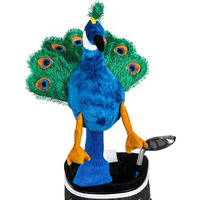 Daphnes Peacock Driver Headcover | Premium Driver Headcovers | Funny Golf Club Covers | Stylish Protection For Your Clubs | Men's Golf Gear | Driver Headcover For Men And Women