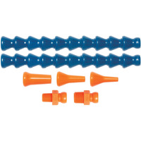 Loc-Line 40413 Coolant Hose Assembly Kit  Acetal Copolymer  7 Piece  1/4"" Coolant Hose Id